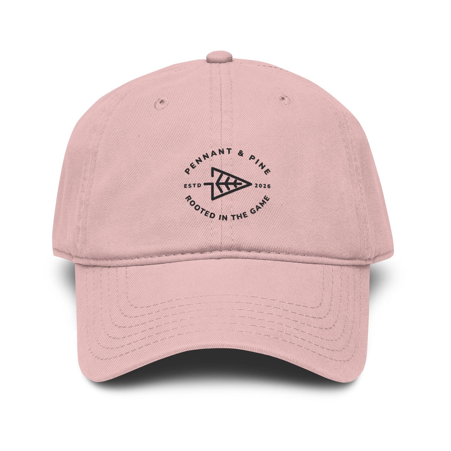 Embroidered Vintage Cap — Pennant & Pine Logo
