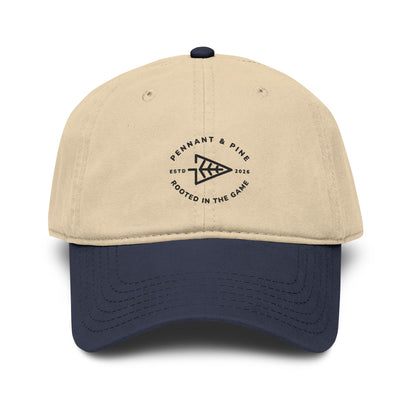 Embroidered Vintage Cap — Pennant & Pine Logo