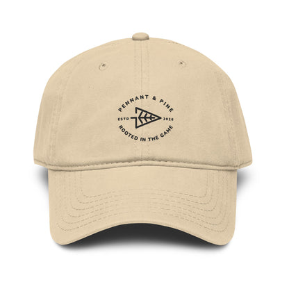 Embroidered Vintage Cap — Pennant & Pine Logo