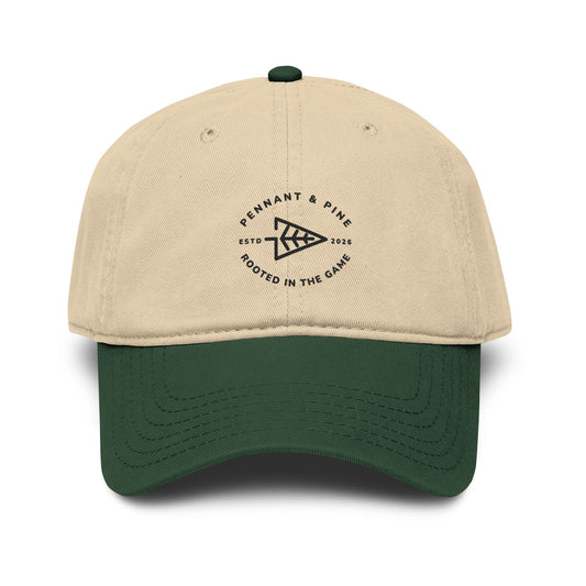 Embroidered Vintage Cap — Pennant & Pine Logo